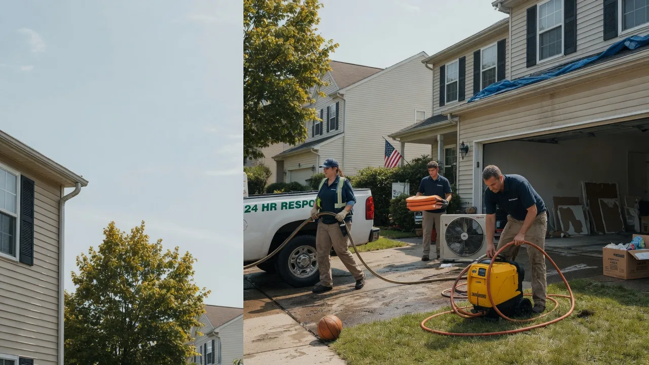 Emergency Water Damage Restoration in New Freeport, PA near me